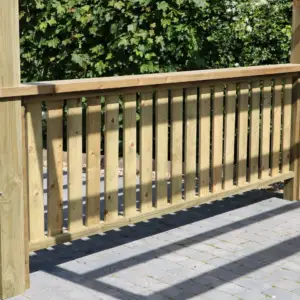 THE CUBE BAR – Accessory for our CUBE range of Pergolas and Gazebos