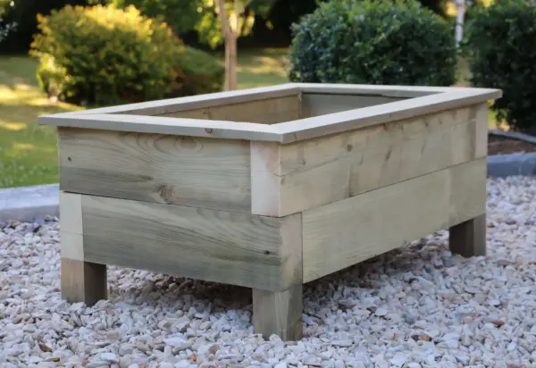 Rustic Wooden Planter