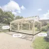 Large garden building Kit - dims
