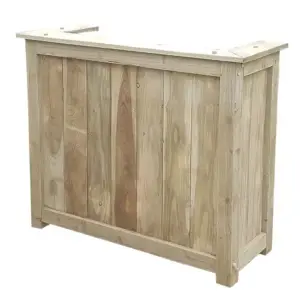 Wooden Outdoor Garden Bar – Home Gin Bar, Patio Bar Kit