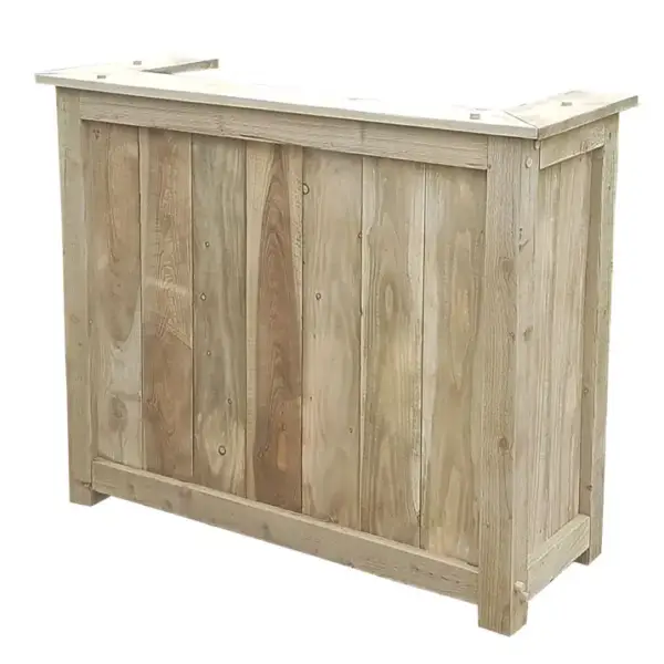 Wooden Outdoor Garden Bar – Home Gin Bar, Patio Bar Kit