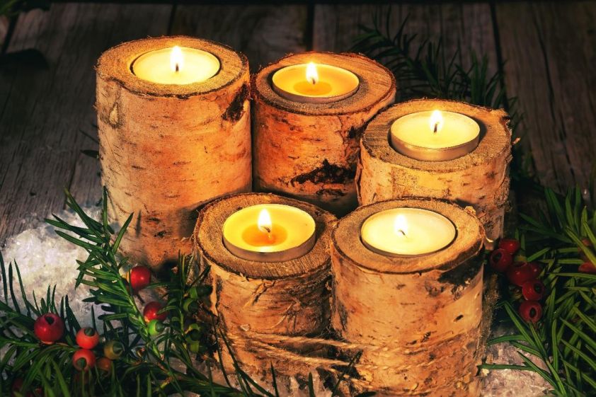 1. Tea light holders image