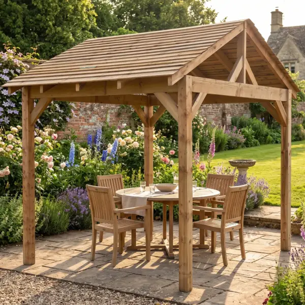 Wooden Garden Canopy – Bespoke DIY Kit