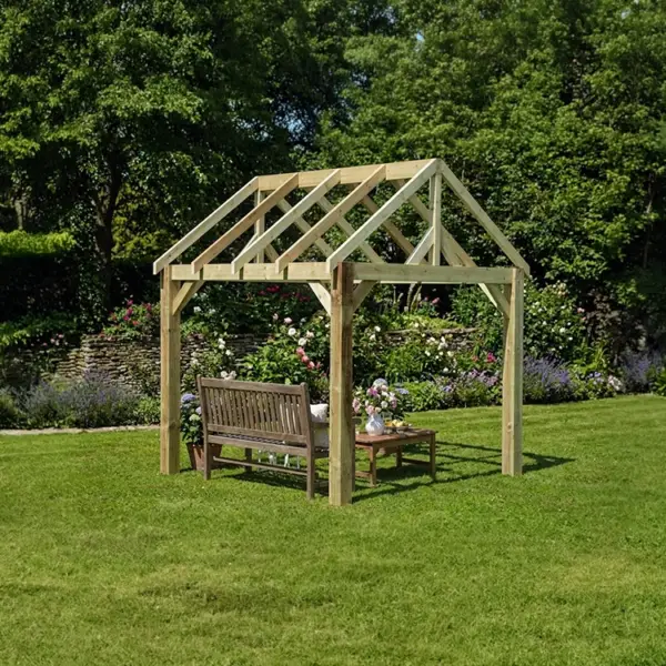 Wooden Gazebo Kit – Hot Tub Gazebo and BBQ Shelter