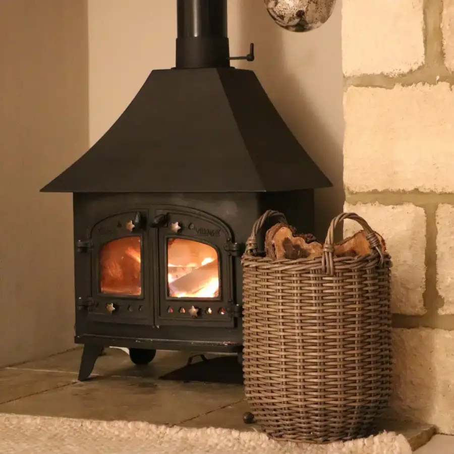 #1 How to keep wood burner glass clean image