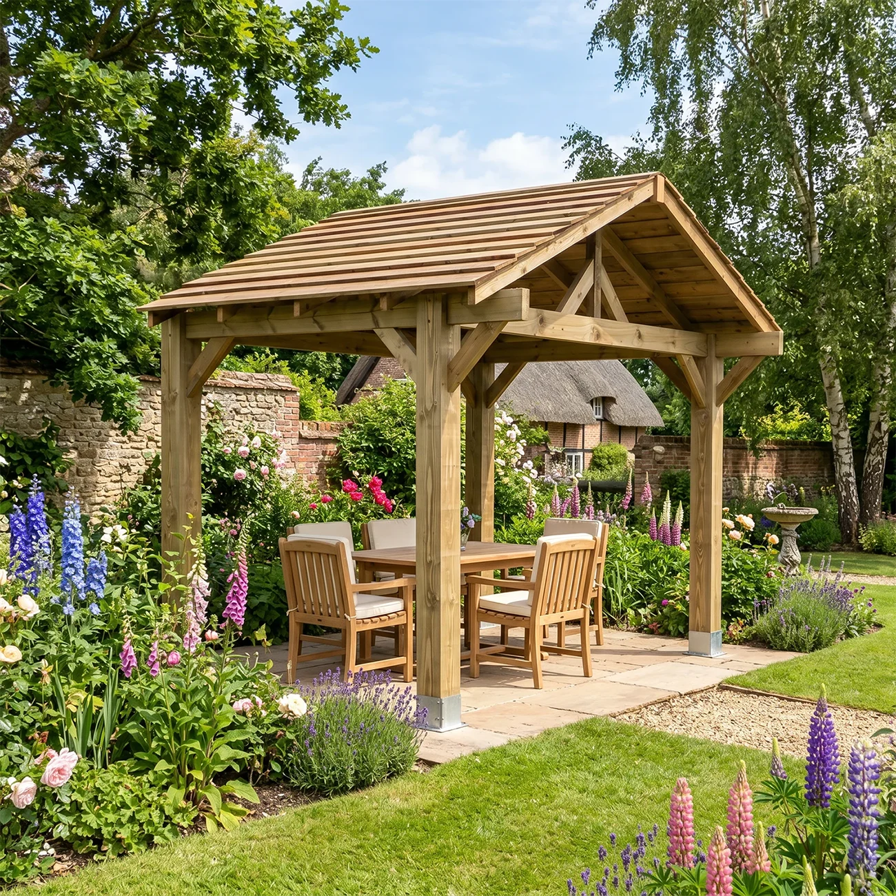 Wooden Gazebo DIY Kit Standard